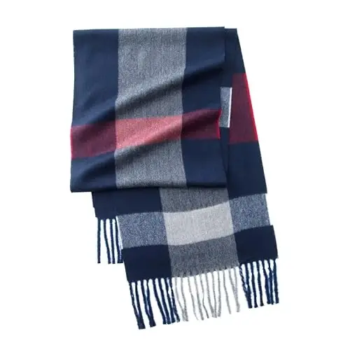 CALVIN & OLIVIA Lightweight Ultra-Soft Scarf - Perfect Holiday Gift for Men & Women - 3