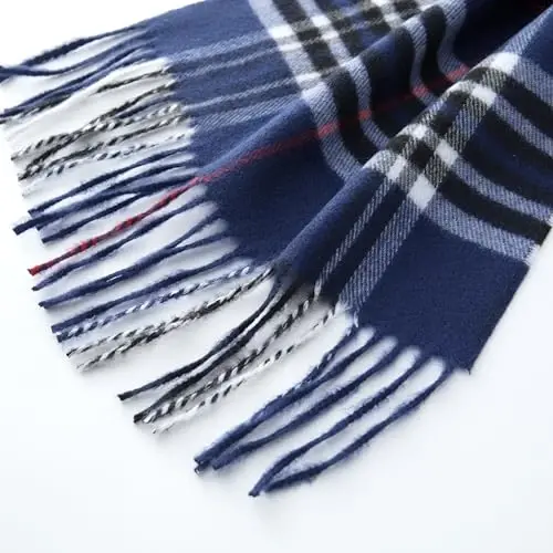 CALVIN & OLIVIA Lightweight Ultra-Soft Scarf - Perfect Holiday Gift for Men & Women - 6