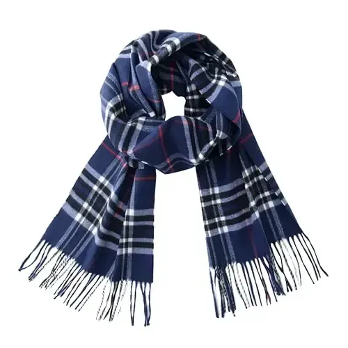 CALVIN & OLIVIA Ultra-Soft CasModazoneere Feel Scarf Winter Holiday Gift for Men & Women - CALVIN
