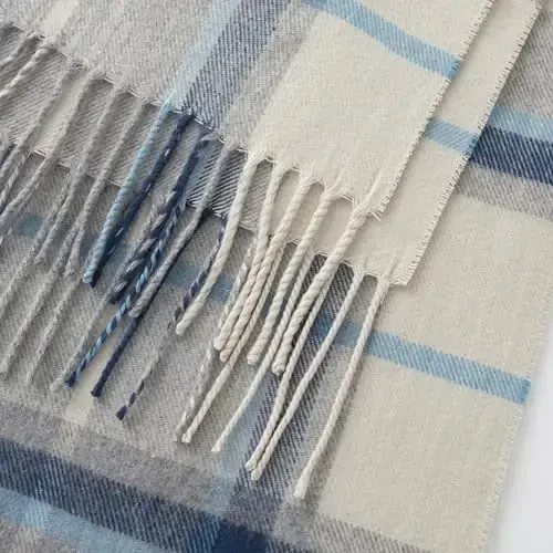 CALVIN & OLIVIA Lightweight Ultra-Soft Scarf - Perfect Holiday Gift for Men & Women - 5