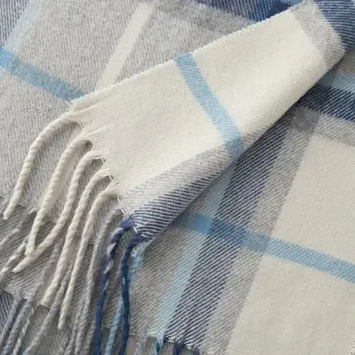 CALVIN & OLIVIA Lightweight Ultra-Soft Scarf - Perfect Holiday Gift for Men & Women - 6