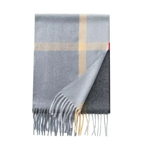 CALVIN & OLIVIA Ultra-Soft CasModazoneere Feel Scarf Winter Holiday Gift for Men & Women - CALVIN & OLIVIA (1)