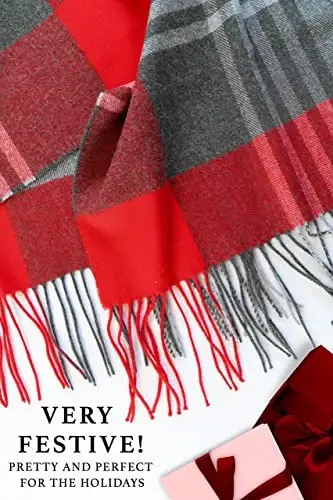 CALVIN & OLIVIA Ultra-Soft CasModazoneere Feel Scarf Winter Holiday Gift for Men & Women - CALVIN & OLIVIA (1)