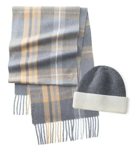 CALVIN & OLIVIA Ultra-Soft CasModazoneere Feel Scarf Winter Holiday Gift for Men & Women 
