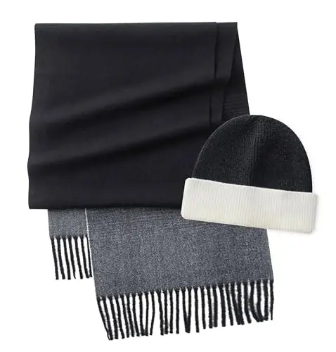 CALVIN & OLIVIA Ultra-Soft CasModazoneere Feel Scarf Winter Holiday Gift for Men & Women 