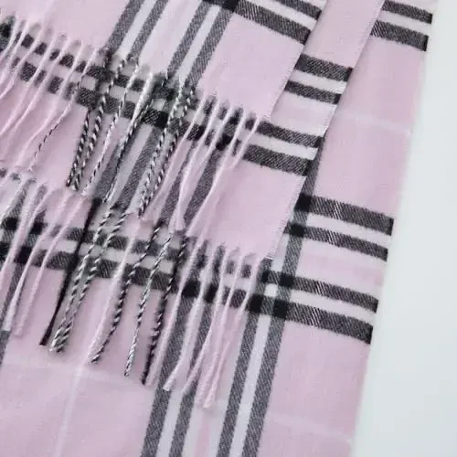 CALVIN & OLIVIA Women's Fall Winter Scarf Thick Classic Plaid Scarf Wrap Warmth Soft Oversized CasModazoneere Feel Scarves - 4