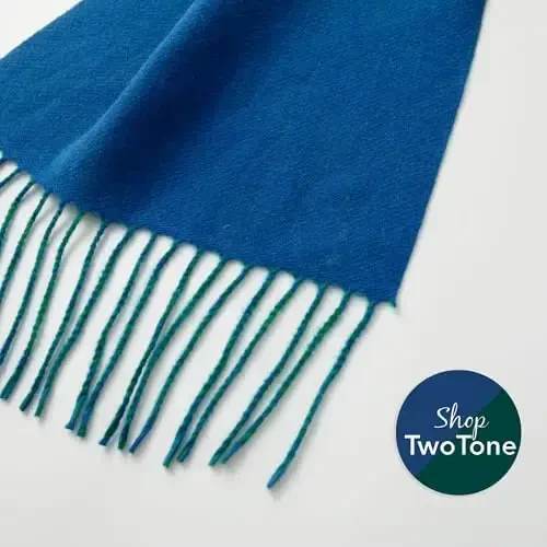 CALVIN & OLIVIA Women's Fall Winter Scarf Thick Classic Plaid Scarf Wrap Warmth Soft Oversized CasModazoneere Feel Scarves - 6