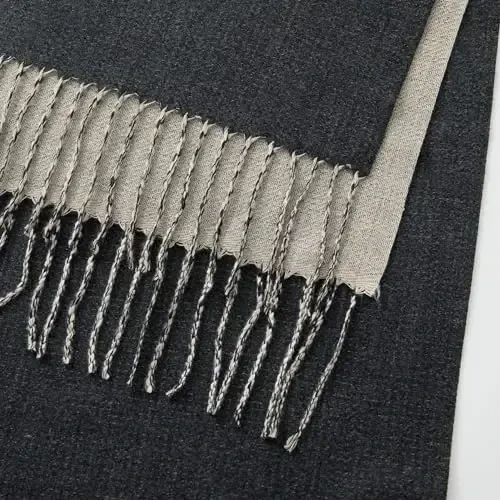 CALVIN & OLIVIA Women's Fall Winter Scarf Thick Classic Plaid Scarf Wrap Warmth Soft Oversized CasModazoneere Feel Scarves - 6