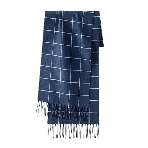 CALVIN & OLIVIA Women's Fall Winter Scarf Thick Classic Plaid Scarf Wrap Warmth Soft Oversized CasModazoneere Feel Scarves - 2