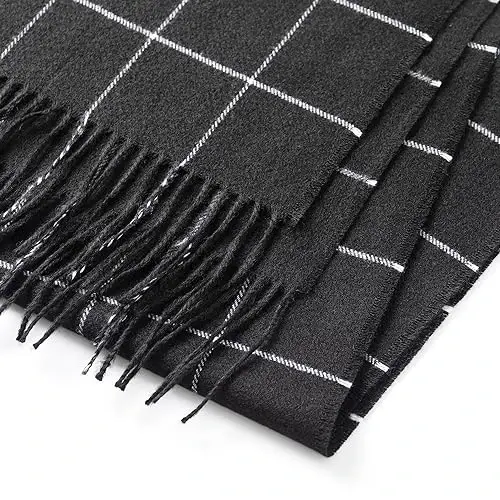 CALVIN & OLIVIA Yengil ultra yumshoq шарф - Erkaklar va ayollar uchun ajoyib bayram sovg'asi - 5