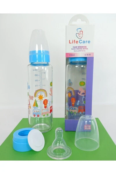 Cam Biberon 250ml mavi - LIFE CARE