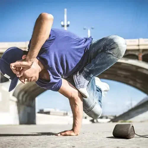 Cambridge Soundworks OontZ Angle Solo Bluetooth Portativ Karnay, Kompakt Hajmi, Hayratlanarli Dar Hazm va Bas, 100 Fut Simsiz Diapazoni, IPX5, Muqammal Sayohat Karnay, Bluetooth Karnaylar (Qora) - 6