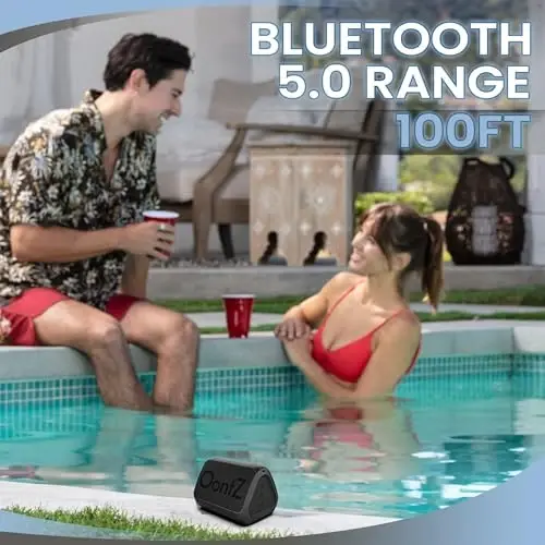 Cambridge Soundworks OontZ Angle Solo Bluetooth Portativ Karnay, Kompakt Hajmi, Hayratlanarli Dar Hazm va Bas, 100 Fut Simsiz Diapazoni, IPX5, Muqammal Sayohat Karnay, Bluetooth Karnaylar (Qora) - Cambridge Soundworks (1)