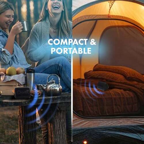 Cambridge Soundworks OontZ Angle Solo Bluetooth Taşınabilir Hoparlör, Kompakt Boyut, Şaşırtıcı Derecede Yüksek Ses ve Bas, 100 Feet Kablosuz Menzil, IPX5, Mükemmel Seyahat Hoparlörü, Bluetooth Hoparlörler (Siyah) - 7