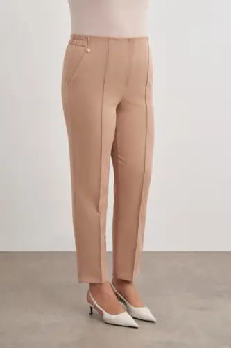 Camel Carrot Pants - 5