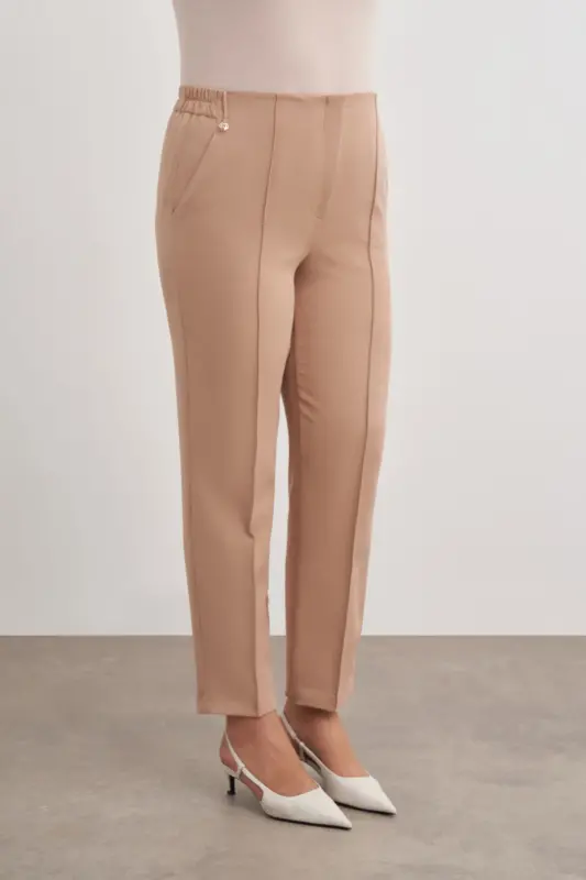 Camel Carrot Pants - 5