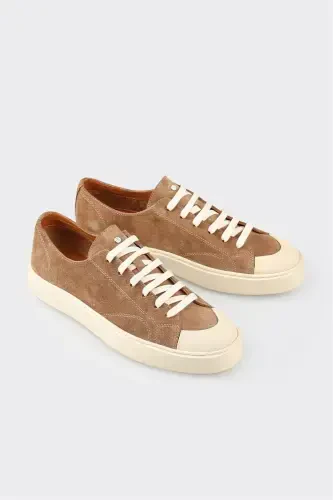 Camel charm teri erkaklar sport poyabzali - Modazone (1)