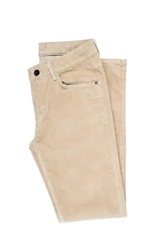 Camel Dynamic Fit 5 Pocket Casual Corduroy Pants - 1