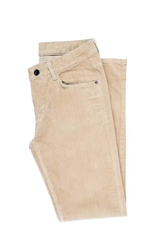 Camel Dynamic Fit 5 Pocket Casual Corduroy Pants - 1