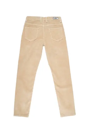 Camel Dynamic Fit 5 Pocket Casual Corduroy Pants - 3