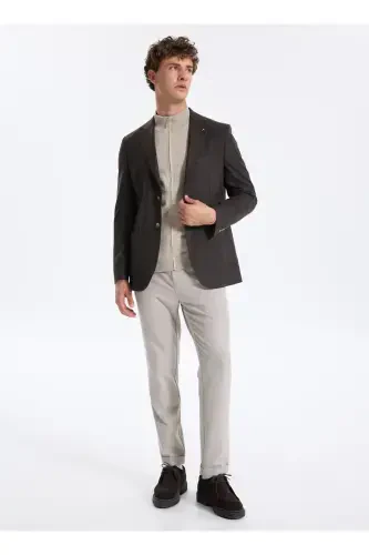 Camel men's cardigan - FABRIKA (1)