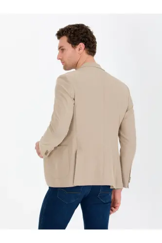 Camel Slim Fit Ceket 50271261-VR015 - Camel - 5