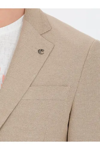 Camel Slim Fit Ceket 50271261-VR015 - Camel - 7