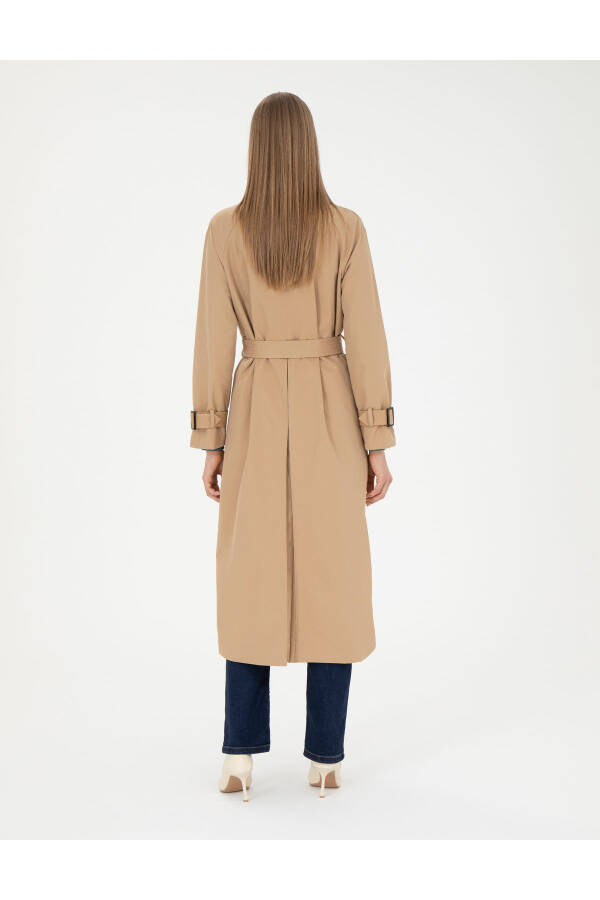 Camel Trench Coat 50285223-VR015 - 5