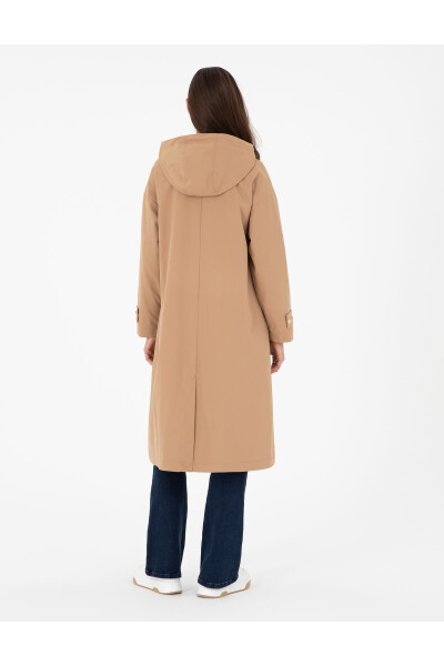 Camel Trench Coat 50290318-VR015 - 5