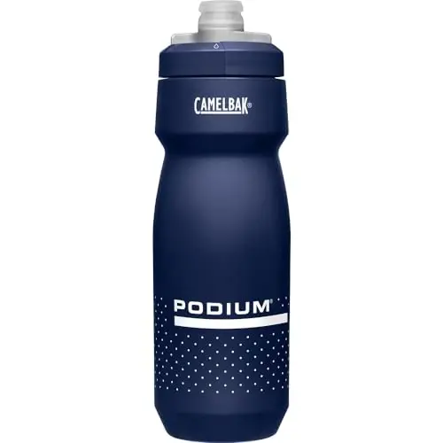 CamelBak Podium Bike Squeeze Water Bottle Navy Blue, 24oz - 1
