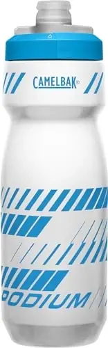 CamelBak Podium Bike Water Bottle 24oz, Thunderbolt Blue - 1