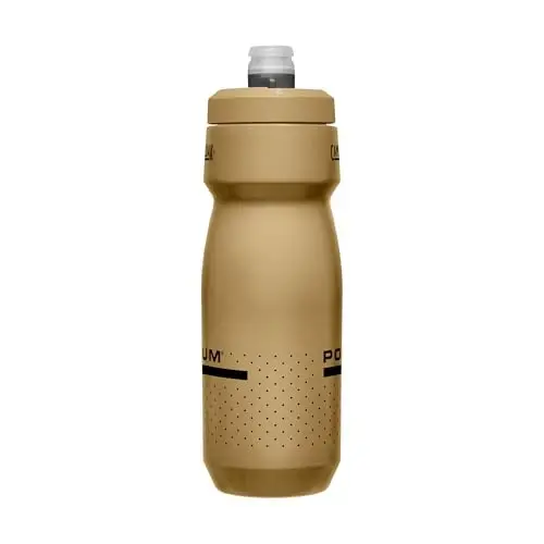 CamelBak Podium Bike Squeeze Water Bottle, High Flow Easy Squeeze Design for Cycling Performance, 24oz, Gold - 2