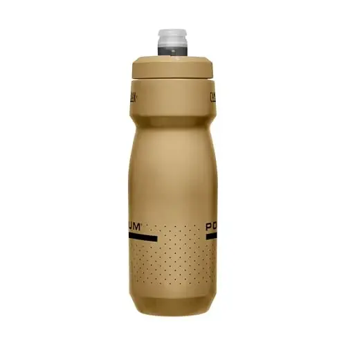 CamelBak Podium Bike Squeeze Water Bottle, High Flow Easy Squeeze Design for Cycling Performance, 24oz, Gold - 4
