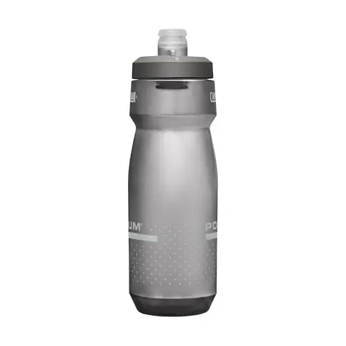 CamelBak Podium Bike Squeeze Water Bottle, High Flow Easy Squeeze Design for Cycling Performance, 24oz, Smoke (Pack of 3) - CAMELBAK (1)