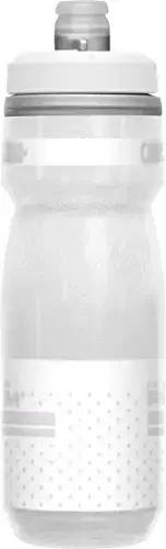 CamelBak Podium Chill Bike Insulated Squeeze Water Bottle Reflective Ghost, 21oz - 5