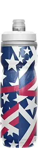 CamelBak Podium Chill Bike Insulated Squeeze Water Bottle U.S.A., 21oz - 2