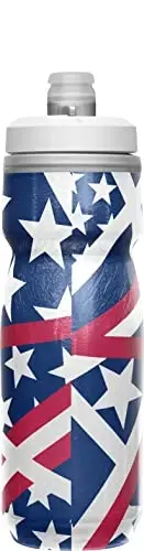CamelBak Podium Chill Bike Insulated Squeeze Water Bottle U.S.A., 21oz - 2