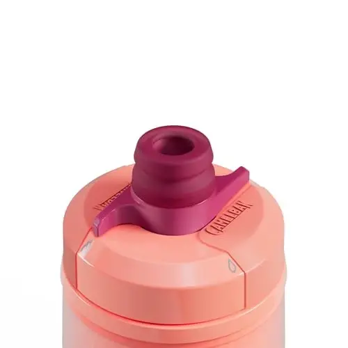 CamelBak Podium Chill Insulated Bike Squeeze Water Bottle, Cold Retention for Cycling, 21oz, Mercury Blush - 3