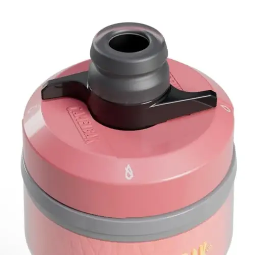 CamelBak Podium Chill Insulated 21oz Bike Water Bottle - Easy Squeeze Bottle - Fits Most Bike Cages, Coral Sunset 