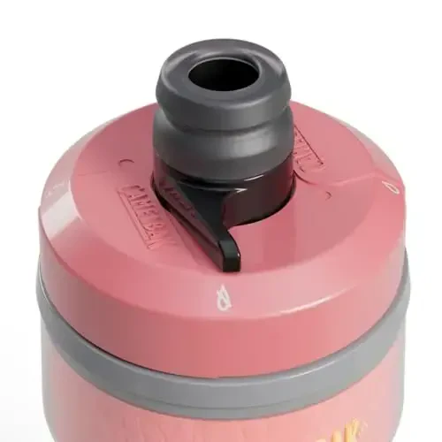 CamelBak Podium Chill Insulated 21oz Bike Water Bottle - Easy Squeeze Bottle - Fits Most Bike Cages, Coral Sunset - 3