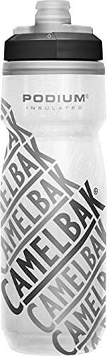 CamelBak Podium Chill Insulated Bike Water Bottle - Easy Squeeze Bottle - Fits Most Bike Cages - 21oz, Race Edition - 1