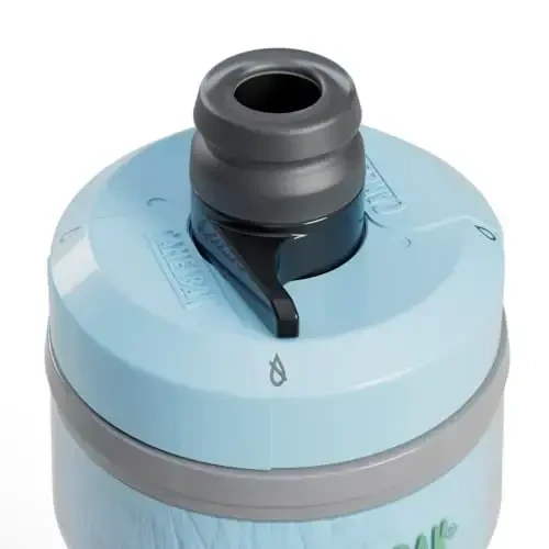 CamelBak Podium Chill Izolyatsiya qilingan 21oz Velosiped Suv Idishi - Oson Siqiladigan Idish - Ko'pchilik Velosiped Qafaslariga Mos keladi, Tiniq Moviy - 3