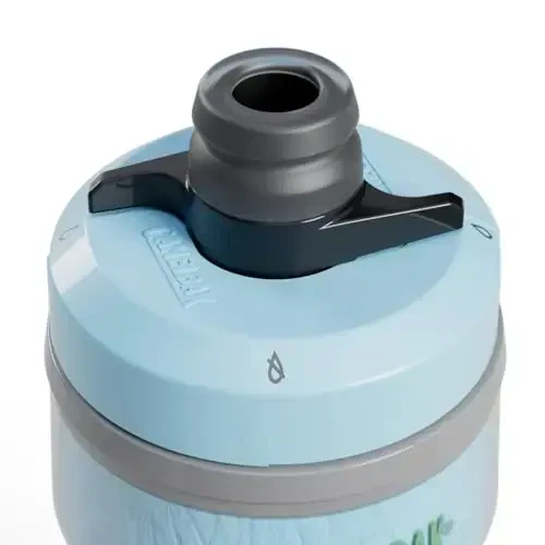 CamelBak Podium Chill Izolyatsiya qilingan 21oz Velosiped Suv Idishi - Oson Siqiladigan Idish - Ko'pchilik Velosiped Qafaslariga Mos keladi, Tiniq Moviy - 4