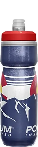 CamelBak Podium Chill Izolyatsiyalangan Velosiped Su Shishasi - Oson Siqish Shishasi - Ko'pchilik Velosiped Qafaslariga Mos keladi - 21oz, Kolorado 