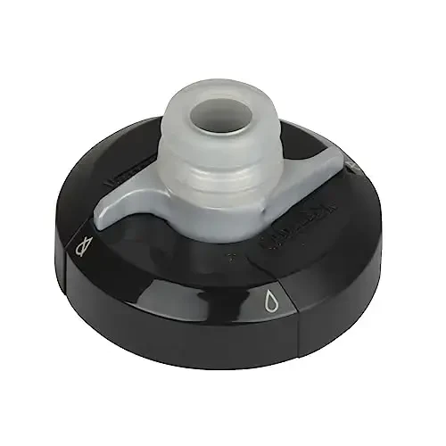 CamelBak Podium Chill Izolyatsiyalangan Velosiped Su Shishasi - Oson Siqish Shishasi - Ko'pchilik Velosiped Qafaslariga Mos keladi - 21oz, Qora - 6