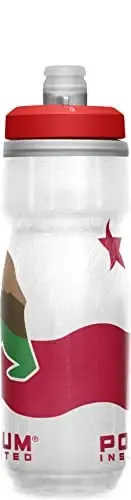 CamelBak Podium Chill Bike Insulated Squeeze Water Bottle California, 21oz - 2