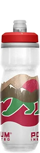 CamelBak Podium Chill Bike Insulated Squeeze Water Bottle California, 21oz 