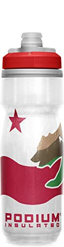 CamelBak Podium Chill Bike Insulated Squeeze Water Bottle California, 21oz 