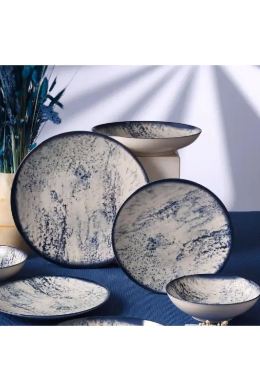 Camelia 24 Piece 6 Person Dinner Set 1502 - 2