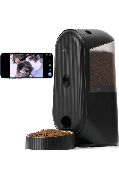 Camera and Audio 2 in 1 Automatic Dog Feeders, Timed Control WiFi - 9